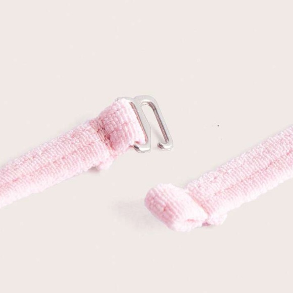 Pink Floral Lace Cut Out Bra, Thong & Garter
Lingerie Set - Picture 6 of 16